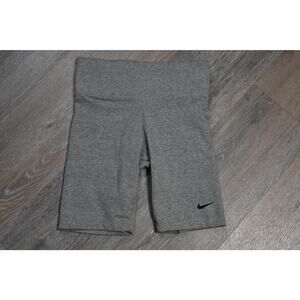 Nike Dri-FIT Gray Biker Shorts Kids Size XS Athletic